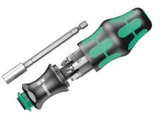 Image of WERA Kraftform Kompakt KK 28 Screwdriver With Holder Adaptor,Pz,Ph Bits,073240