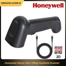 Image of Honeywell 1960GHD-2USB-R Wired Barcode Scanner 1D 2D Code Reader with USB Cable