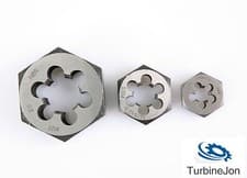 Image of 1/4 UNC x 20 R/H Dienut HSS Die Nut - TJ