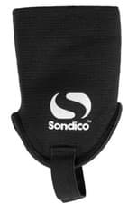 Image of Sondico Ankle Guards NEW Boys Mens Pads Shields Shin Protectors Black White
