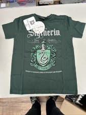 Image of Harry Potter Slytherin T-shirt Size 7-8 Year