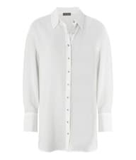 Image of MINT VELVET BUTTON DOWN SHIRT IN IVORY SIZE M *RRP £69