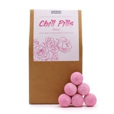 Image of Rose Mini Bath Bombs | 30 Chill Pills Gift Pack 350g