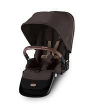 Image of Cybex GAZELLE S E-Gazelle S Pushchair CHOCOLATE BROWN 2nd Seat Make Into Double