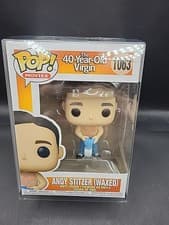 Image of Funko POP! Movies - 40 Year Old Virgin Vinyl Figure - ANDY STITZER (Waxed) #1063