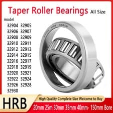 Image of 32904 to 32930 TAPER ROLLER BEARINGS 20mm - 150mm Bore QUALITY BEARINGS METRIC