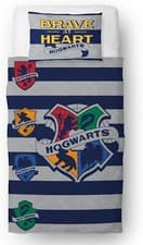 Image of Harry Potter Brave Single Rotary Duvet Cover Reversible 2in1 Bedding Set