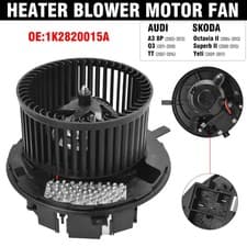 Image of Heater Blower Motor Fan HVAC Blower Motor 1K2820015 for Audi A3 Skoda 1K2820015