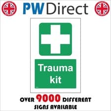 Image of SIGN Trauma Kit Accident Medical First Aid Injury Health Safety Bleeding FS441M