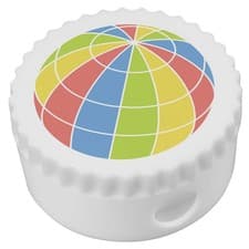 Image of 'Rainbow Globe' Compact Pencil Sharpener (PS00055985)