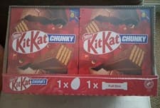 Image of 4x Kit Kat Chunky Large Milk Chocolate Easter Egg 190g NEW FREE P&P