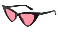 Image of Alexander McQueen AM0518S 003 Black Sunglasses Unisex New Authentic