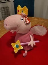 Image of Ty Beanies Original Pricess Peppa Pig 10 inches