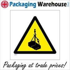 Image of WS811 OVERHEAD LOAD SIGN BUILDING SITE YARD WAREHOUSE DOCK MARINE WORKPLACE