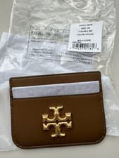 Image of Authentic Tory Burch ELEANOR CARD CASE 86346 MOOSE