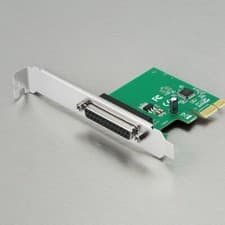 Image of Parallel Port DB25 LPT Printer PCI-E Express Card Converter Adapter Low Profile