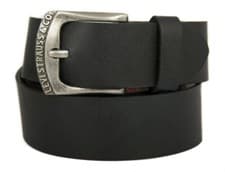 Image of Belt man leather LEVI'S item 227079 SIPSEY LEATHER height cm. 4