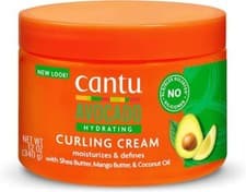 Image of Cantu Avocado Hydrating Curling Cream With Shea Butter & Coconut Oil 340g