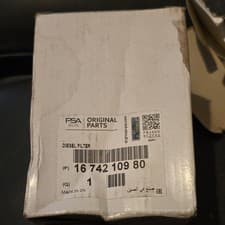 Image of GENUINE PEUGEOT CITROEN FIAT VAUXHALL 2.0 2.2 BLUE HDI FUEL FILTER  1674210980