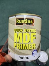 Image of Rustins Quick Drying MDF Primer Surface Sealing White - 500ml