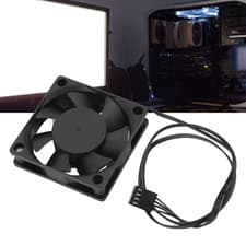Image of —60mm Computer Case Fan PBT 4 Pin PWM Smart Temperature Control 3000RPM Quiet