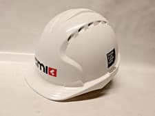 Image of JSP EVO®2 Safety Helmet - Slip Ratchet - Vented - White AJF030-000-100 GMI Logo