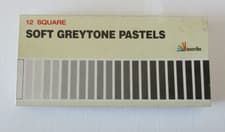 Image of Inscribe 12 Square Soft Greytone Pastels