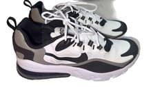 Image of NIKE AIR MAX 270 REACT BQ0103-103 Black/White/grey Size UK 6