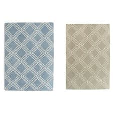 Image of Contemporary Origins Vienna Diamond Geometric Pattern Soft Large Floor Wool Rugs