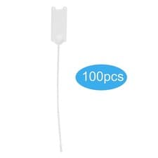 Image of —100Pcs 195mm Disposable Cable Zip Ties Anti Theft Self Locking Tie For Clothes