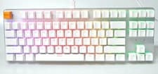 Image of Glorious Gaming GMMK TKL Brown Switch White Mechanical Aluminium Base Keyboard