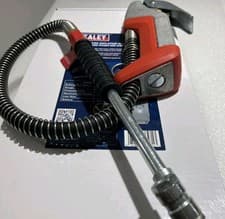 Image of Sealey Digital Tyre Inflator 0.5m Hose with Twin Push-On Connector