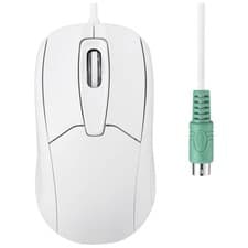 Image of Perixx 11831 PERIMICE-209 Mouse Corded Optical White 3 Buttons 1000 dpi