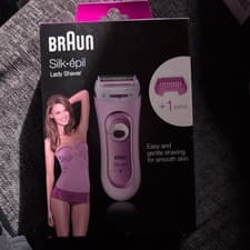 Image of Braun Silk-epil LS5100 Cordless Lady Shaver and Trimmer - Pink - Brand New