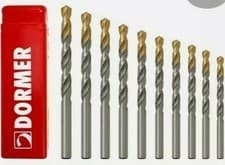 Image of Dormer A002 HSS Jobber Drill Tin Twist Metric Drill Bits Tool