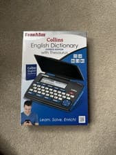 Image of Franklin Collins English Dictionary Pocket With Thesaurus DMQ221