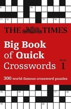 Image of The Times Big Book of Quick Crosswords Book 1: 300 world-famous crossword puzzl