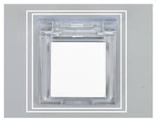 Image of MATTE WHITE EYESHADOW single mono pressed powder