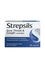 Image of Strepsils Sore Throat And Cough Lozenges - 24 Lozenges