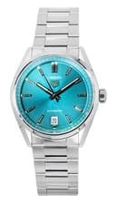 Image of TAG Heuer Carrera Turquoise Dial Automatic Women's Ladies Watch WBN2316.BA0001