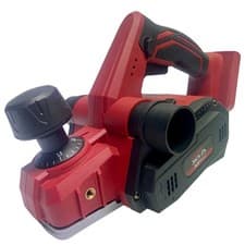 Image of Cordless Electric Planer 20V Brushless Dual TCT Blades Depth Control + Chip Port
