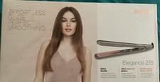 Image of BaByliss Elegance 235 Straightener Gold Ceramic Hair Styler Flat Iron New##