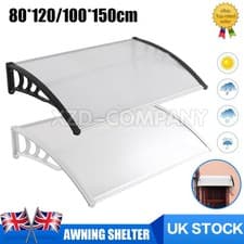Image of Door Canopy Awning Shelter Front Back Porch Patio Window Roof Rain Cover Outdoor