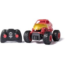 Image of Monster Jam, Marvel Iron Man RC Monster Truck, 1:24 Scale, Kids’ Toys for Boys a