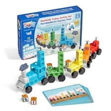 Image of Numberblocks Mathlink Cube Activity Set, Numberblocks Express Train, Number Play