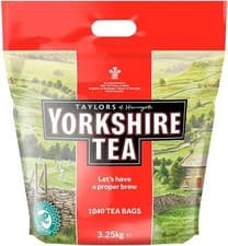 Image of 2x Yorkshire Tea Traditional 1040 Tea Bags 3.25kg