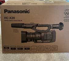Image of Panasonic HC-X20 E 4K 60p Professional Camcorder UK Brand New