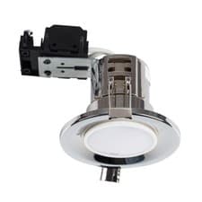 Image of Pack of 30 Downlights Fire Rated Recessed GU10 Ceiling Spotlights Downlighters