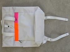 Image of Nike Unisex's Radiate GFX Sunrise Backpack, with Water-Resistant Material,Pink