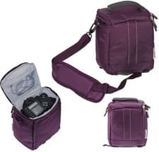 Image of Navitech Purple Camcorder Bag For Panasonic HC-V785EG-K camcorder